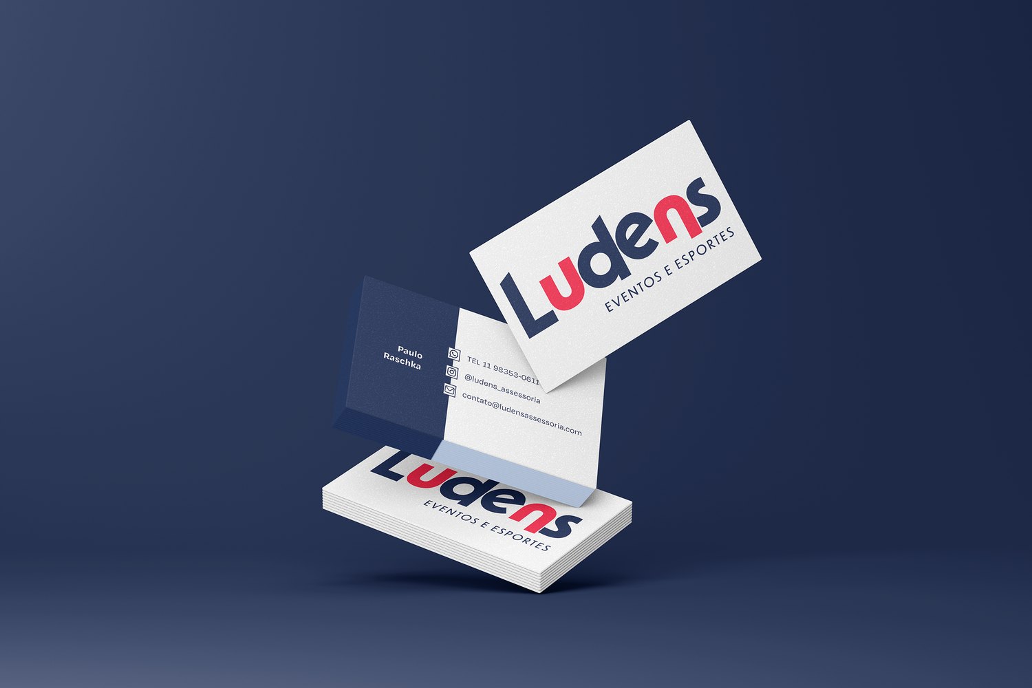 Cartão de visita da Ludens